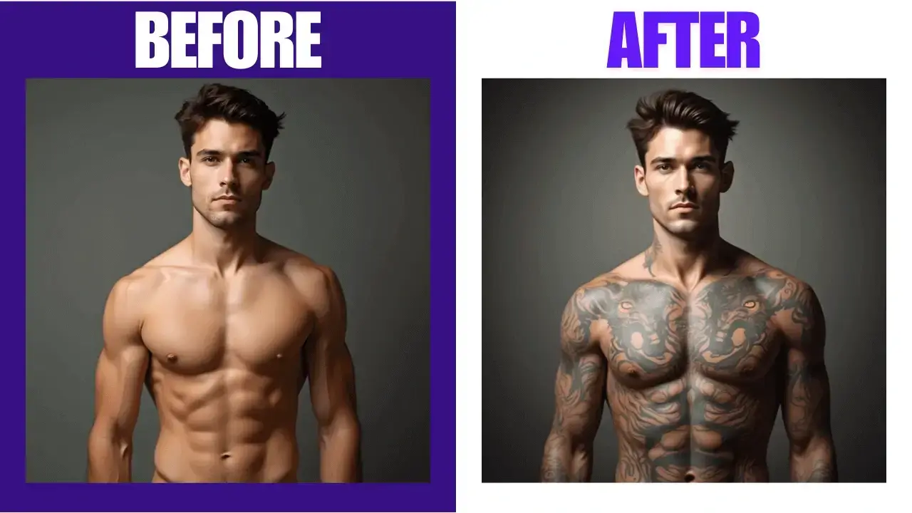 Diverse tattoo styles showcase - AI-generated artwork collection